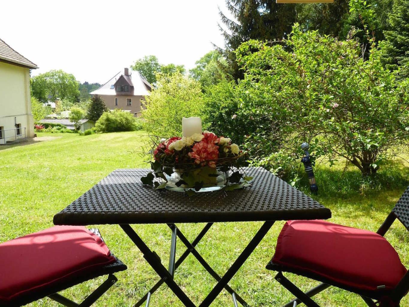 Ferienwohnung Villa Am Haussee Feldberger Seenlandschaft Dış mekan fotoğraf