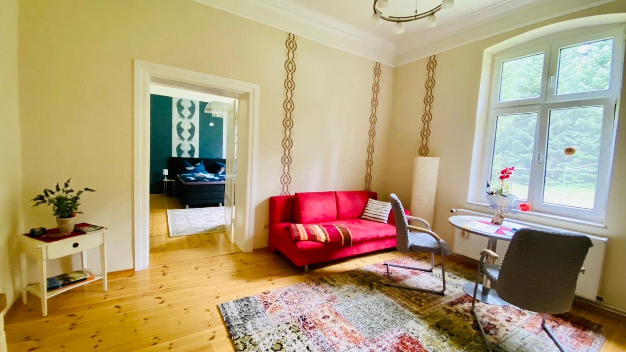 Ferienwohnung Villa Am Haussee Feldberger Seenlandschaft Dış mekan fotoğraf