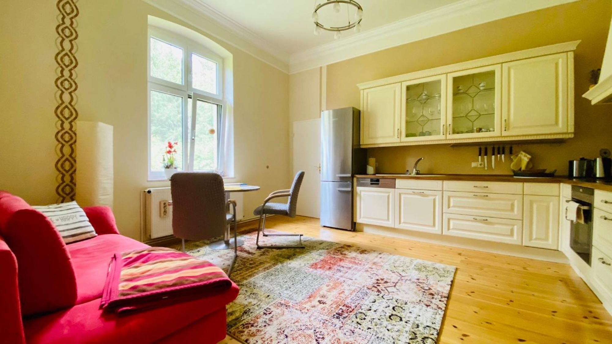 Ferienwohnung Villa Am Haussee Feldberger Seenlandschaft Dış mekan fotoğraf